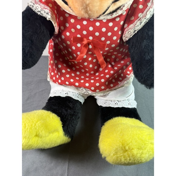 Minnie Mouse Plush Walt Disney Characters Production Toy Doll Made in USA - Picture 5 of 7